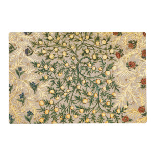 William Morris Floral Fruit Garden Flower Classic Placemat