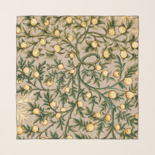 William Morris Floral Fruit Garden Flower Classic Scarf