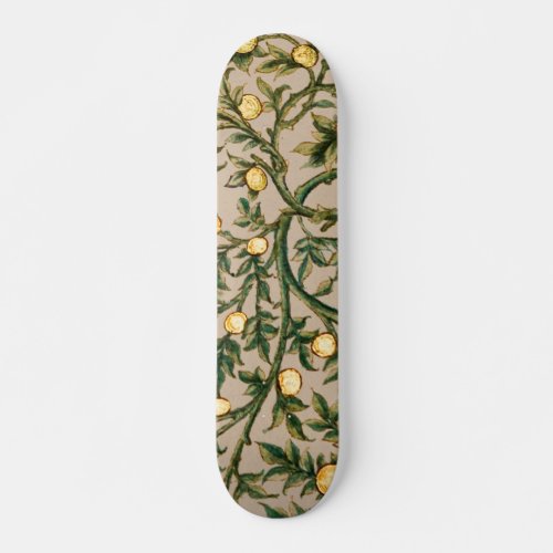 William Morris Floral Fruit Garden Flower Classic Skateboard