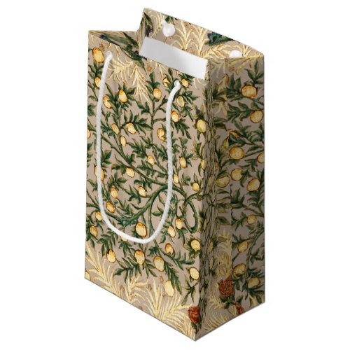 William Morris Floral Fruit Garden Flower Classic Small Gift Bag