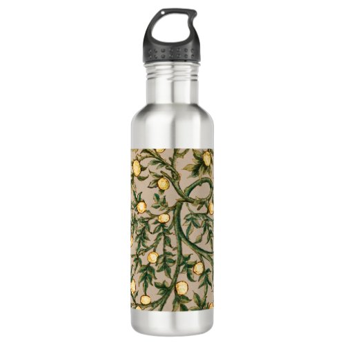 William Morris Floral Fruit Garden Flower Classic Stainless Steel Water Bottle