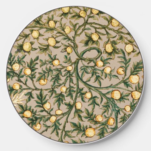 William Morris Floral Fruit Garden Flower Classic Wireless Charger