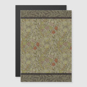 William Morris Floral lily willow art print design (Front/Back)
