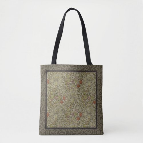 William Morris Floral lily willow art print design Tote Bag