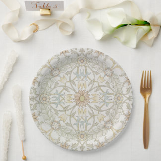 William Morris Floral Paper Plates