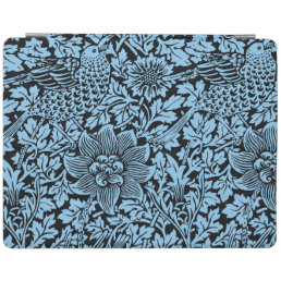 William Morris Floral Pattern Bird Anenome iPad Smart Cover