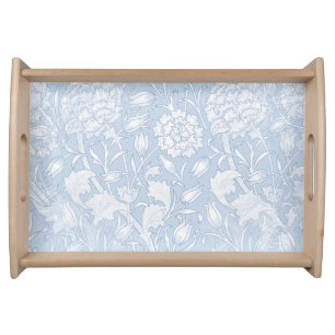 William Morris Floral Pattern Blue  Serving Tray