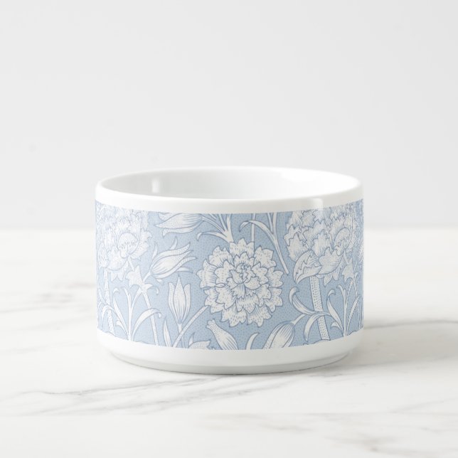 William Morris Floral Pattern in Blue  Bowl (Center)