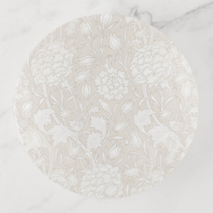 William Morris Floral Pattern in Sepia Trinket Tray