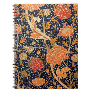 William Morris Floral Pattern Photo Notebook