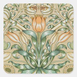 William Morris Floral Pattern Stickers