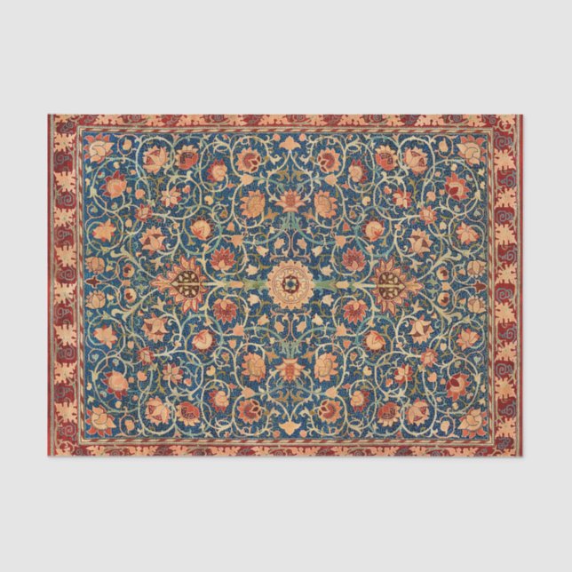 William Morris floral pattern Tissue Paper (Front)