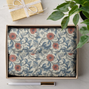 William Morris Floral Pattern Tissue Paper