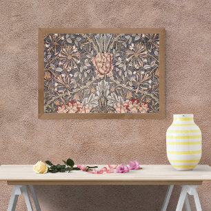 William Morris Floral Pattern Vintage Photo Print