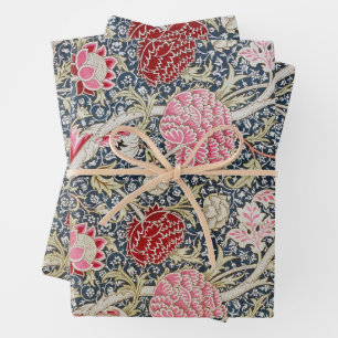William Morris, Floral Pattern Wrapping Paper Sheets