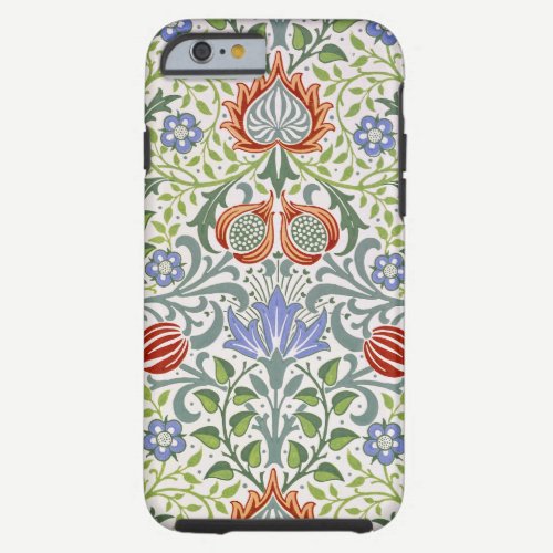 William Morris Floral Persian Pattern Victorian Tough iPhone 6 Case