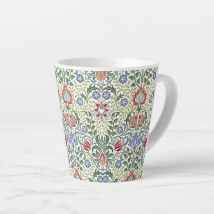 William Morris Floral Persian Vintage Pattern Latte Mug