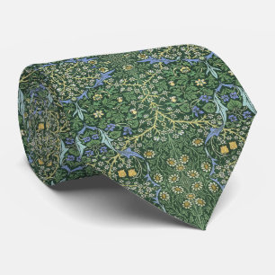 William Morris Floral Vintage Art Neck Tie