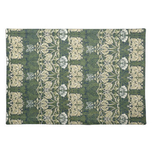 William Morris Floral Vintage Art Wallpaper Design Cloth Placemat