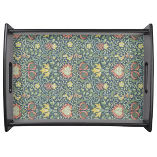 William Morris Floral Vintage Persian Pattern Serving Tray
