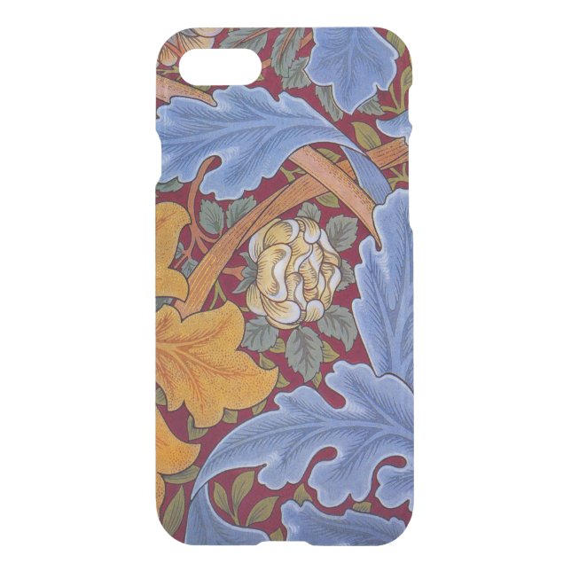 William Morris Floral Wallpaper Pattern Uncommon iPhone Case (Back)