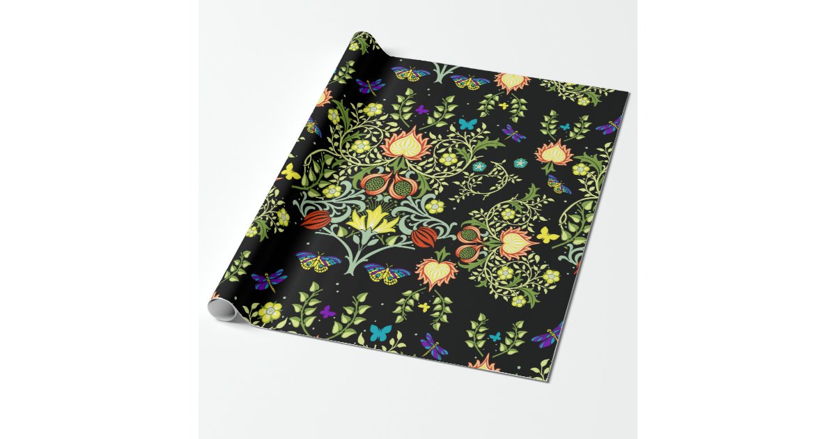 William morris vintage wallpaper image