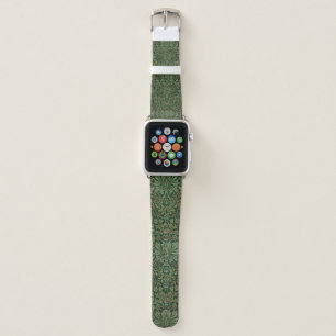 William Morris Flower Garden-Greens Apple Watch Band