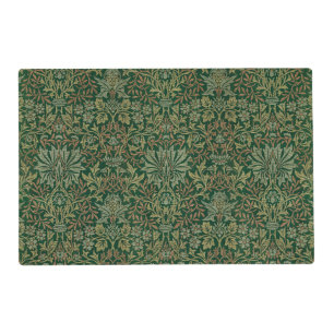 William Morris Flower Garden-Greens Placemat