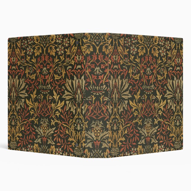 William Morris Flower Garden Tapestry 3 Ring Binder (Background)