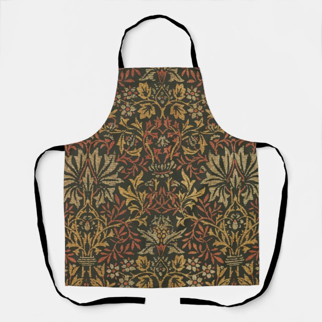William Morris Flower Garden Tapestry Apron (Front)