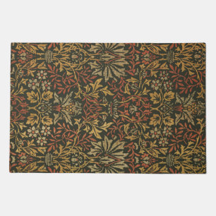 William Morris Flower Garden Tapestry Doormat