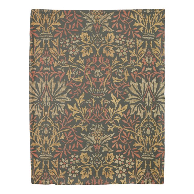 William Morris Flower Garden Tapestry Duvet Cover (Front)