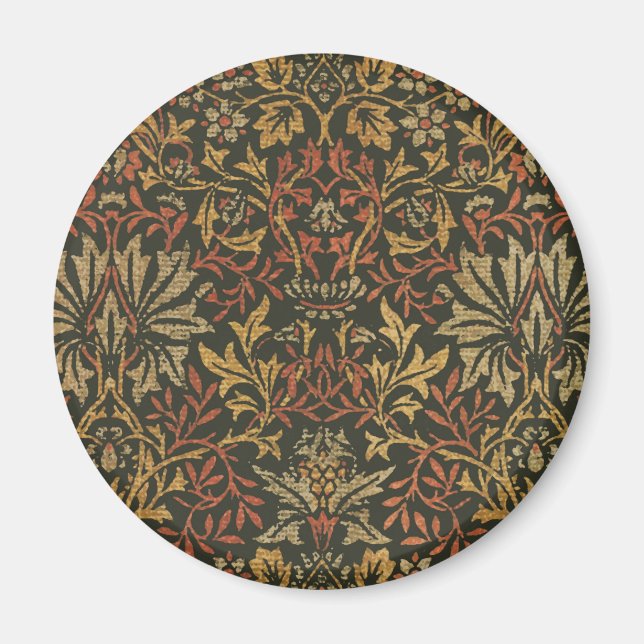 William Morris Flower Garden Tapestry Magnet (Front)