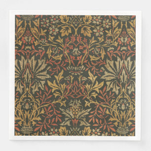 William Morris Flower Garden Tapestry Paper Dinner Napkins
