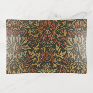 William Morris Flower Garden Tapestry Trinket Tray