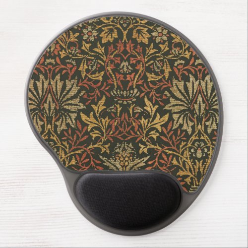 William Morris Flower Garden Warm Classic Botanica Gel Mouse Pad