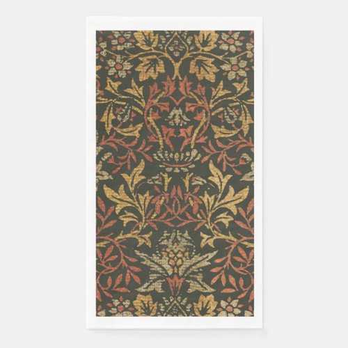 William Morris Flower Garden Warm Classic Botanica Paper Guest Towels