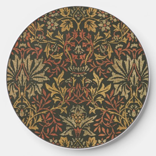 William Morris Flower Garden Warm Classic Botanica Wireless Charger