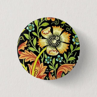 William Morris Flowers Button