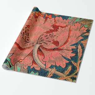 William Morris FLOWERS GIFT WRAPPING Paper