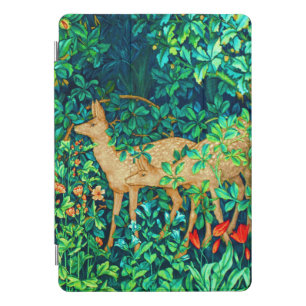 William Morris Forest Deer Tapestry Print iPad Pro Cover
