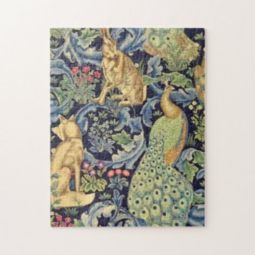 William Morris Forest Jigsaw Puzzle