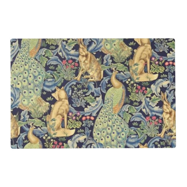 William Morris Forest Placemat (Front)