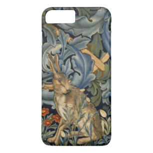 William Morris Forest Rabbit Floral Art Nouveau iPhone 8 Plus/7 Plus Case