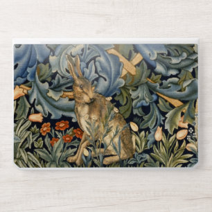 William Morris Forest Rabbit Floral Art Nouveau HP Laptop Skin
