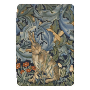 William Morris Forest Rabbit Floral Art Nouveau iPad Pro Cover