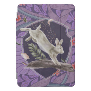 William Morris Forest Rabbit Floral Art Nouveau iPad Pro Cover