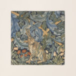 William Morris Forest Rabbit Floral Art Nouveau Scarf<br><div class="desc">William Morris Forest Rabbit Floral Art Nouveau 
Beautiful ornate artistic floral vintage fine art pattern tapestry design featuring a hare among leaves,  wildflowers and acanthus foliage.
Movement: Arts and Crafts
See more of our William Morris products at
https://www.zazzle.com/artfoxx</div>
