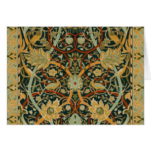 William Morris Forest Tapestry Pattern: Vintage Cards