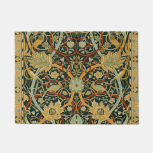William Morris Forest Tapestry Pattern: Vintage Doormat
